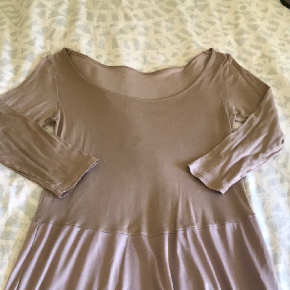 Nude 3/4 sleeve slip